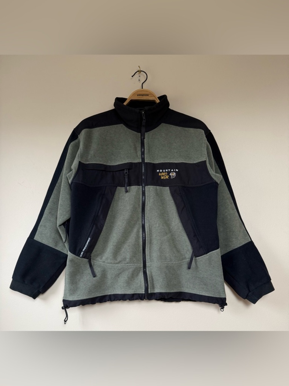 Vintage Mountain Hardwear Gore Windstopper Fleece Full Zip Jacket - Medium